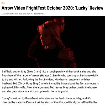 Arrow Video FrightFest October 2020: ‘Lucky’ Review
